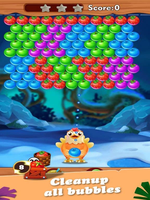 Shoot Ball Fruits Color screenshot 2