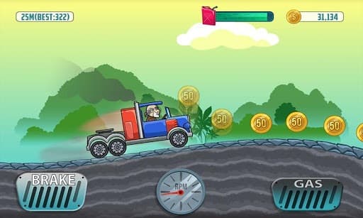 Mountain Car Climb screenshot 3