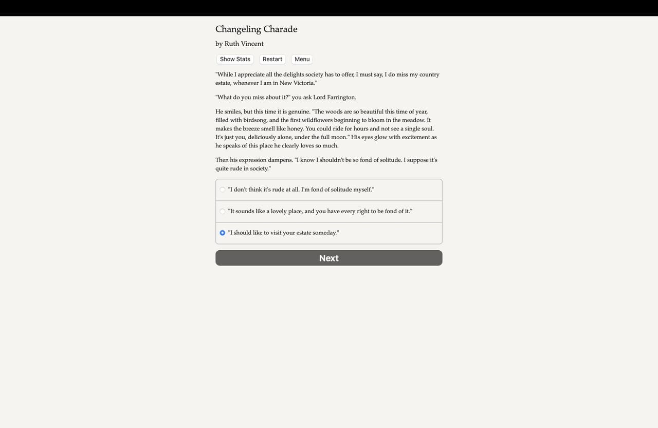 Changeling Charade screenshot 2