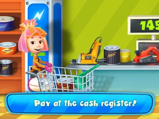 Fixies Supermarket Game Mania