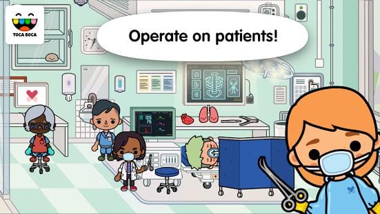 Toca Life: Hospital screenshot 2