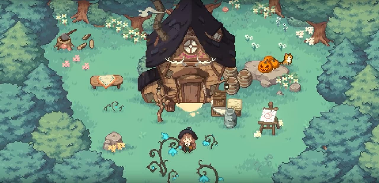 Little Witch in the Woods screenshot 2