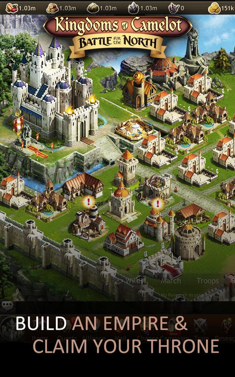 Kingdoms of Camelot: Battle screenshot 2