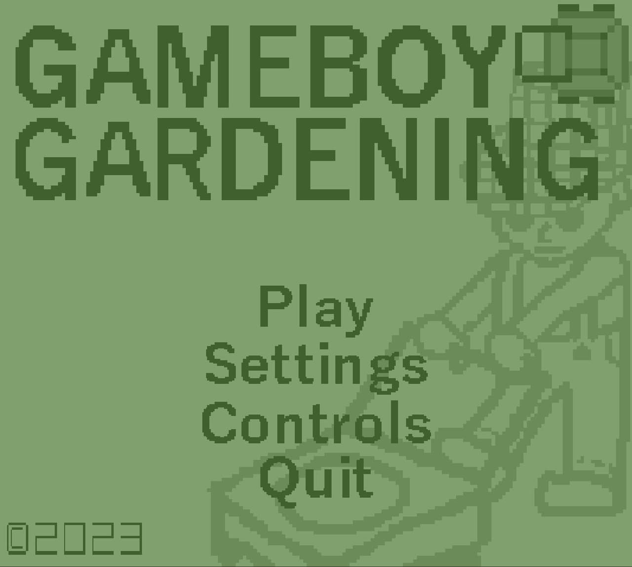 Gameboy Gardening screenshot 2