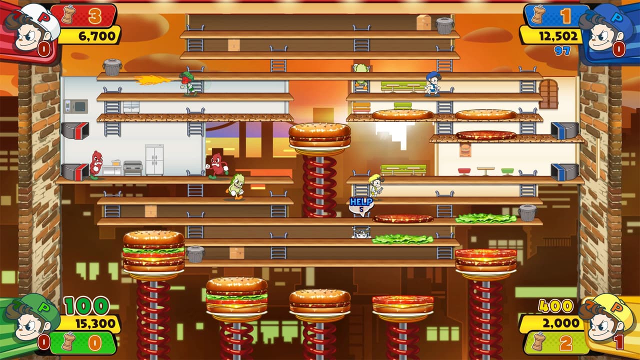 BurgerTime Party! screenshot 6