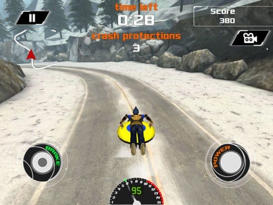 Alpine Road Sledding - eXtreme Crazy Winter Snow Racing Adventure Game FREE screenshot 4