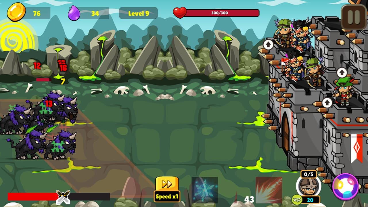 Castle Defense Battles