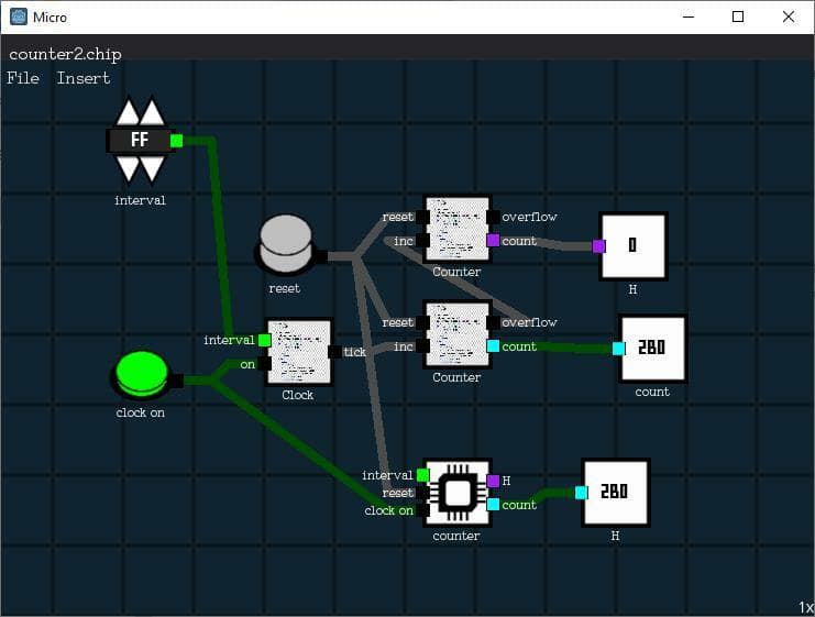 Micro - the Digital System Simulator (Lince)