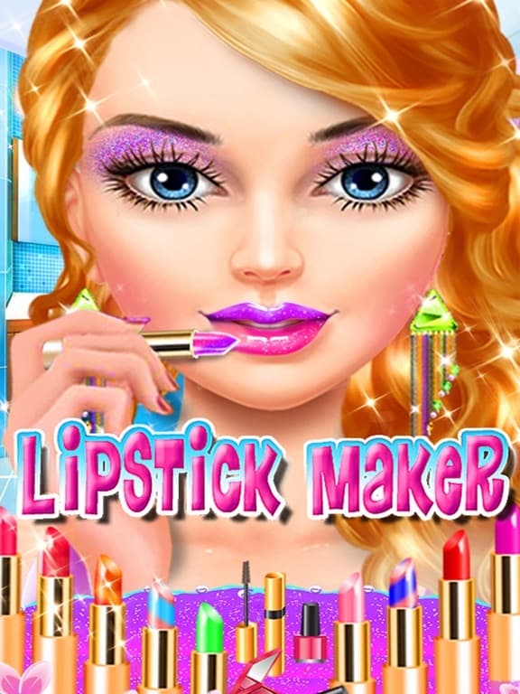 Lipstick Maker Makeup Game screenshot 2