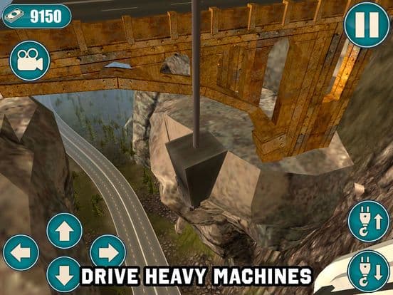 Bridge Builder - Crane Driving Simulator 3D screenshot 4