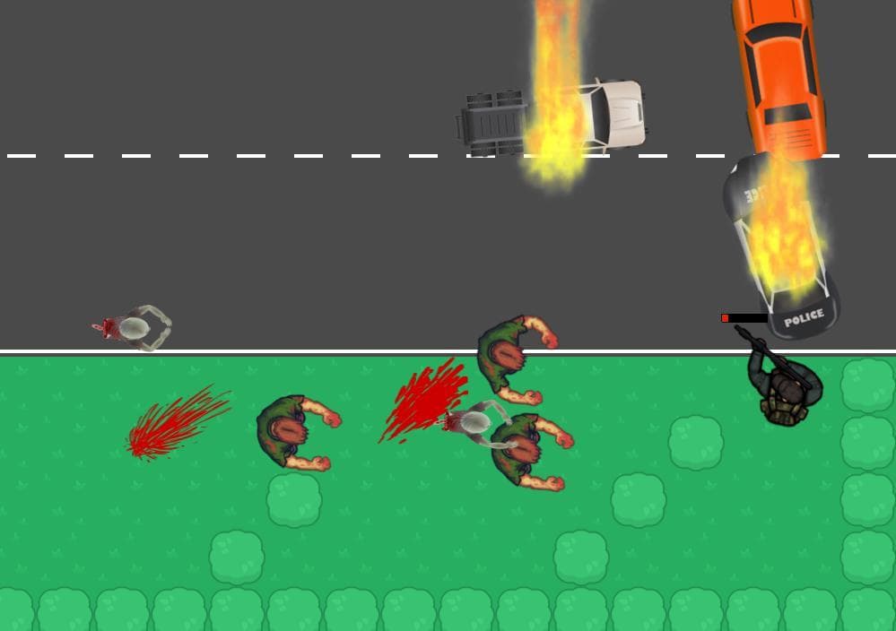 Drunk Zombie Defense screenshot 2