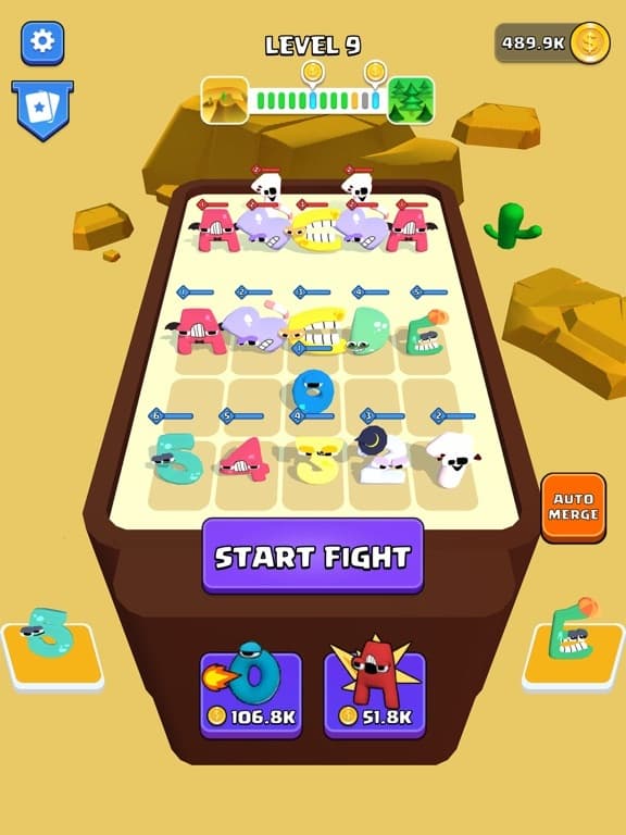 Alphabet Merge: Monster Fusion screenshot 4