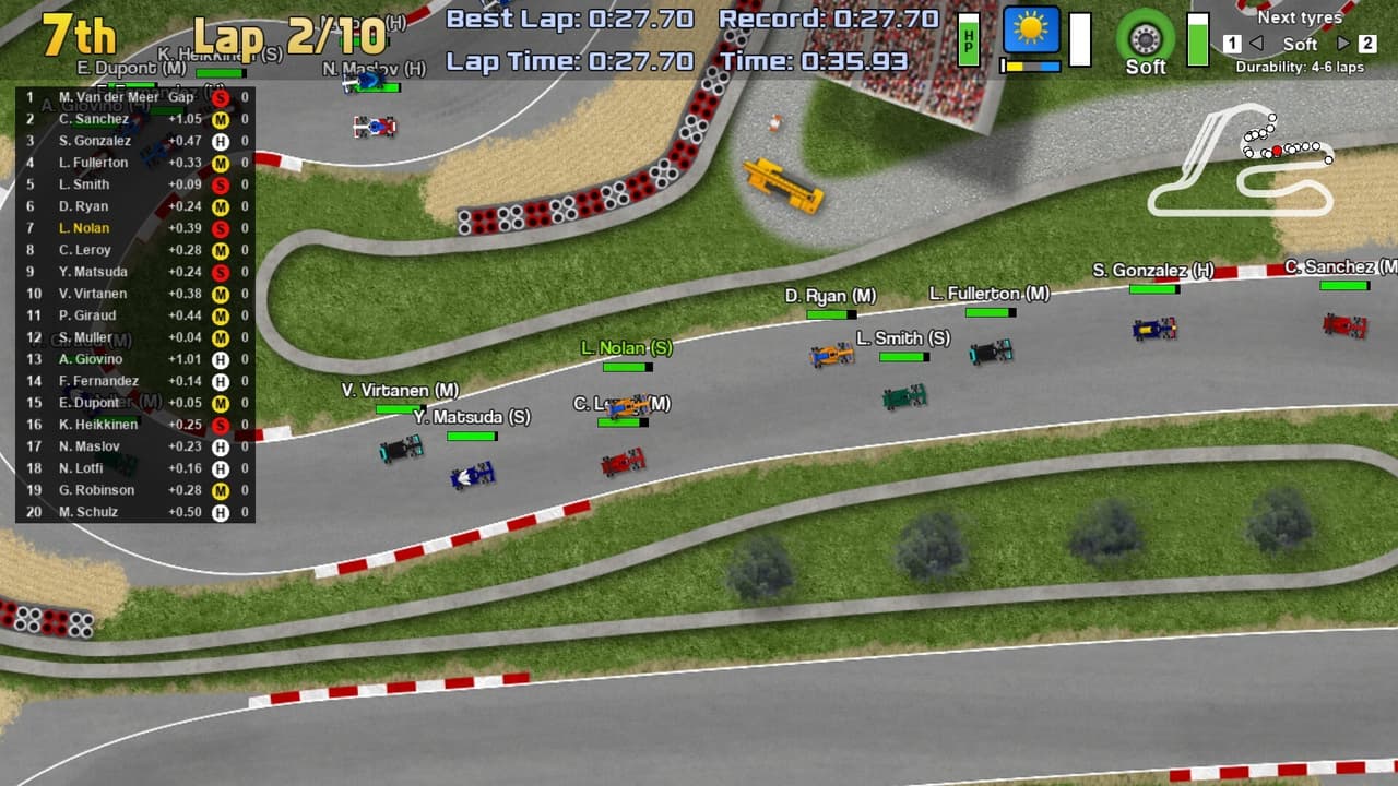 Ultimate Racing 2D 2 screenshot 4