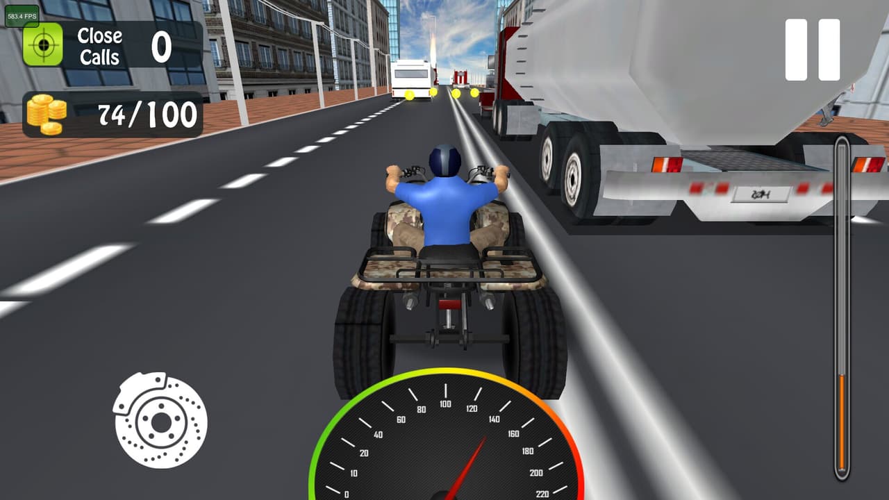 Quad Bike Crazy Driver screenshot 5