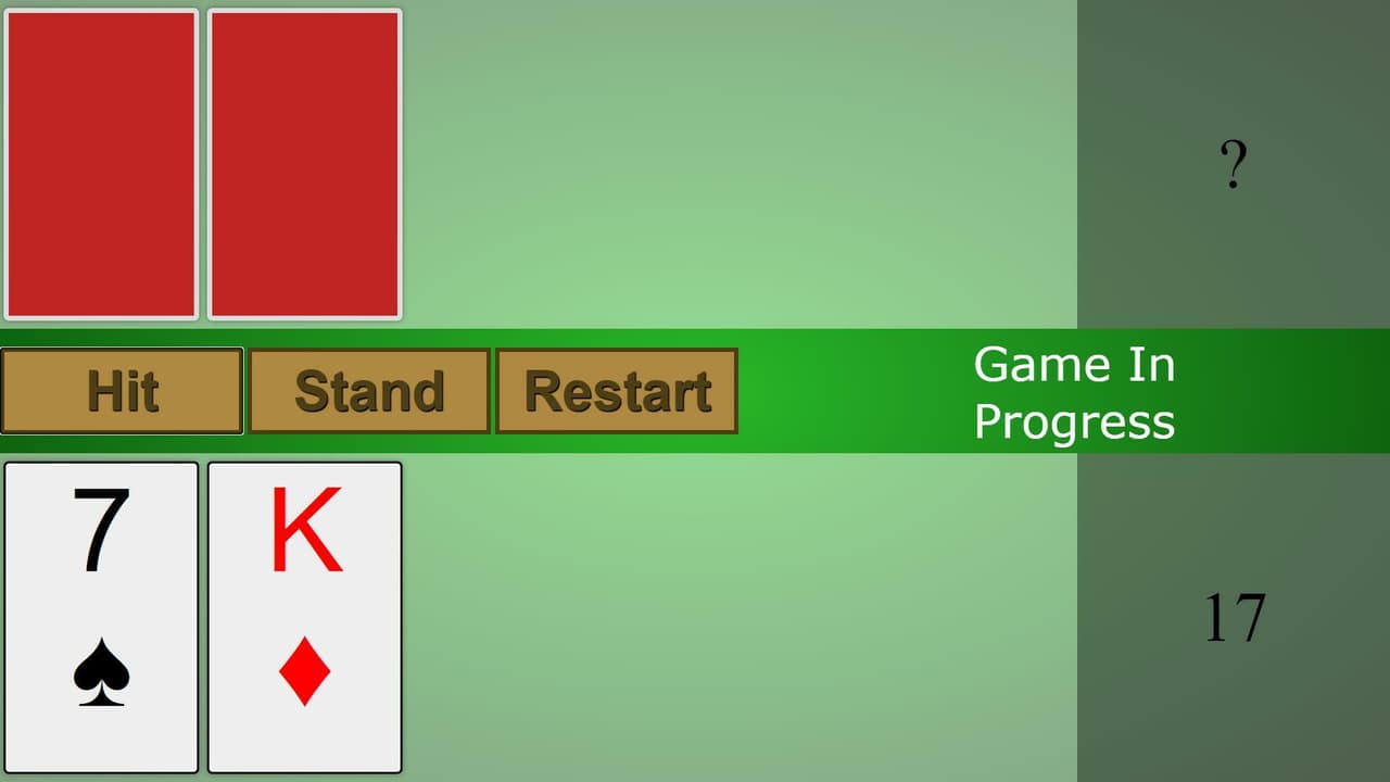 Blackjack [HTML]