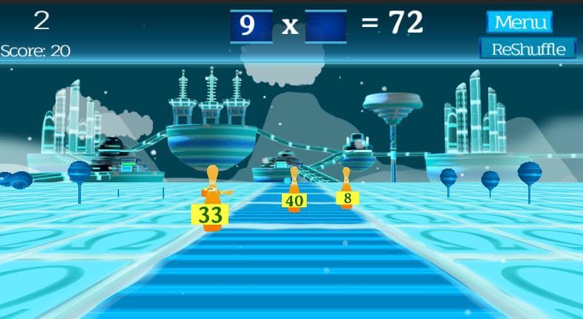 Bowling with Numbers