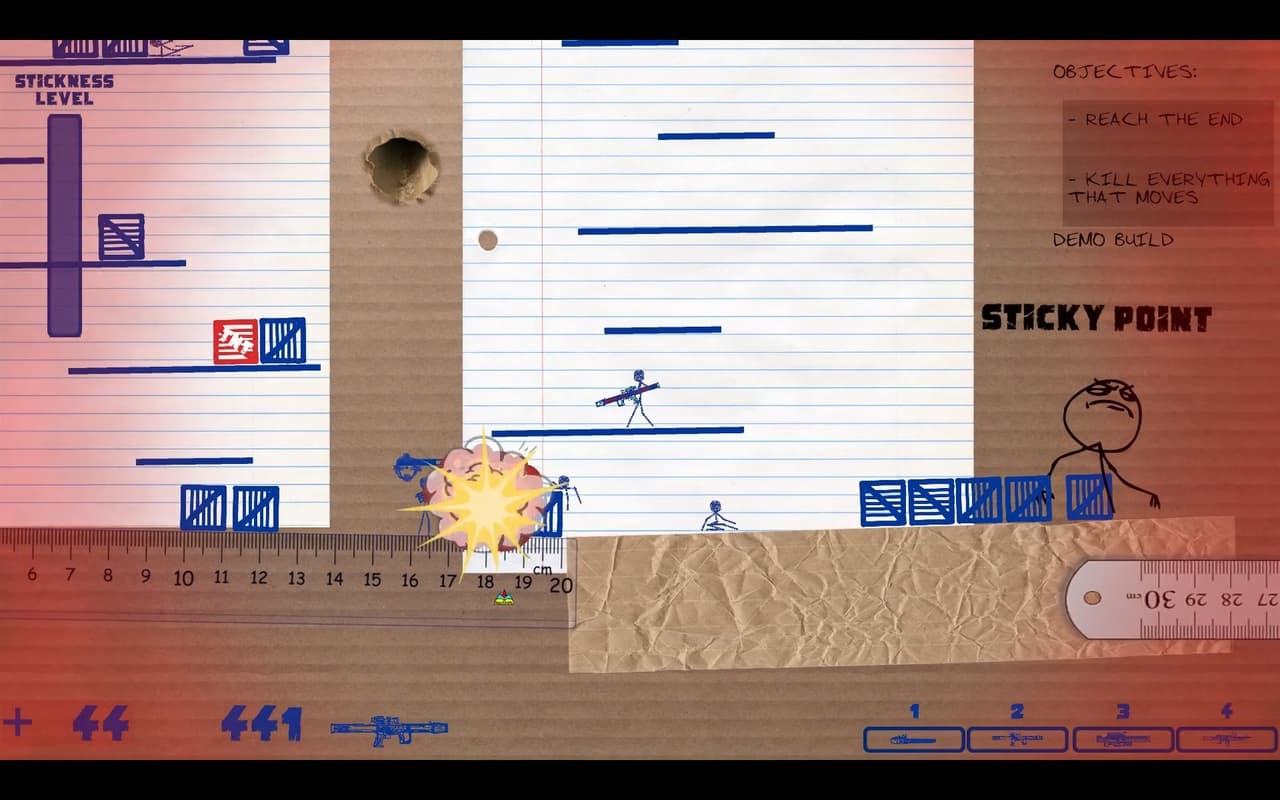 Serious Stickness - Stickman 2D Shooter screenshot 4