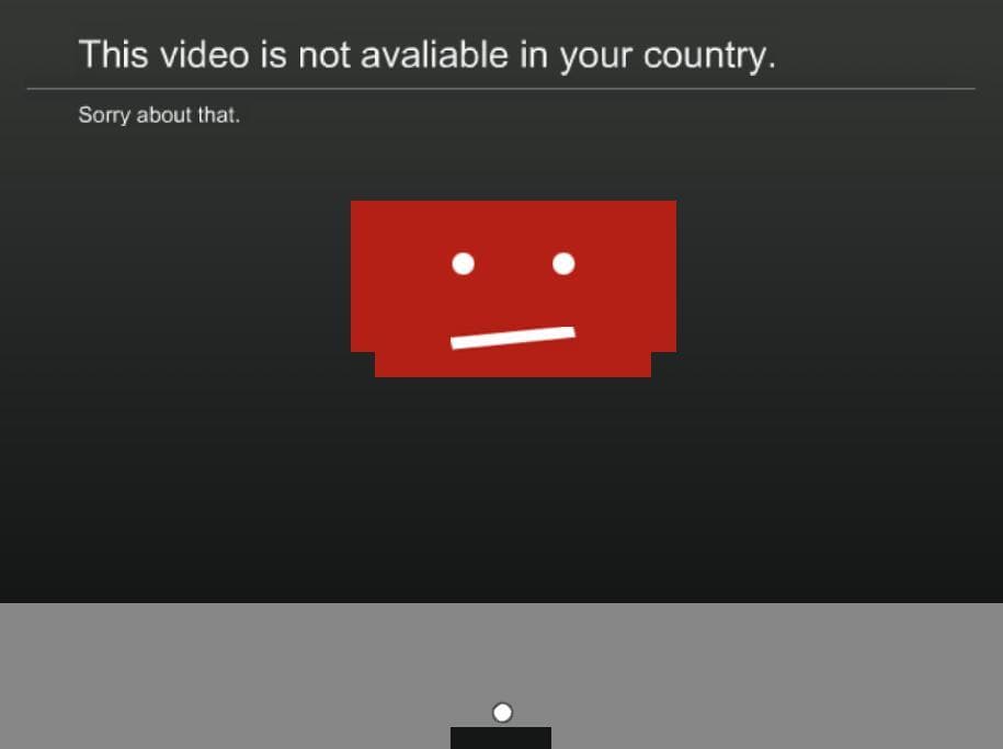 This video is not available in your country screenshot 2
