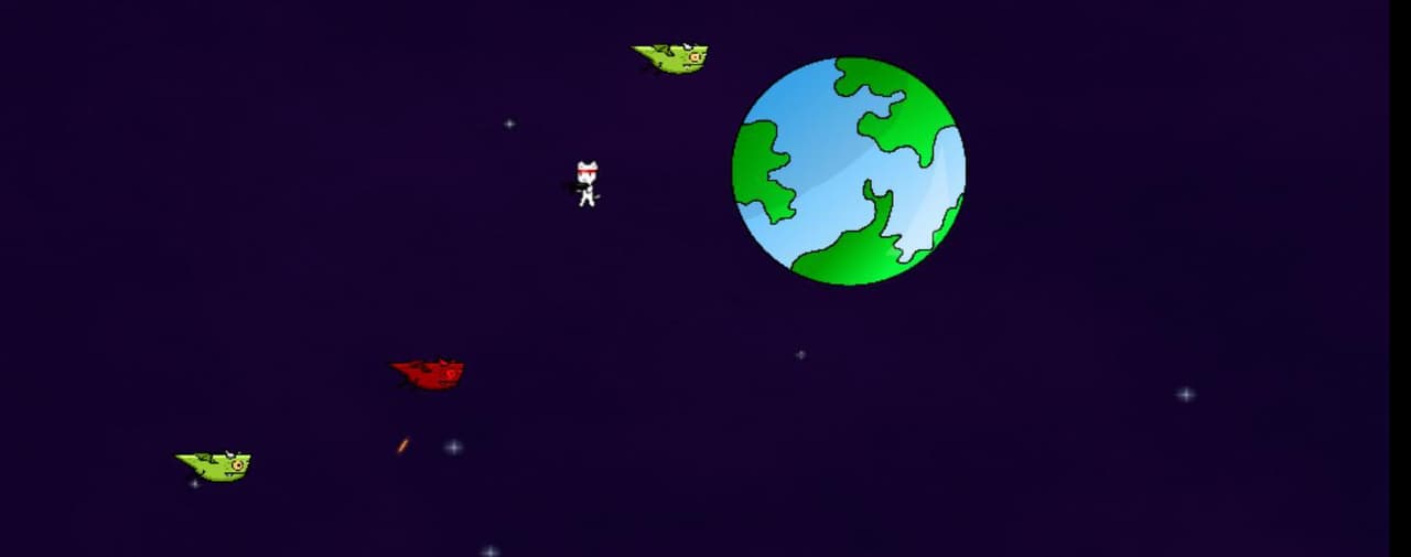 Cat save the world