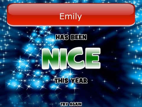 Naughty or Nice Scanner HD