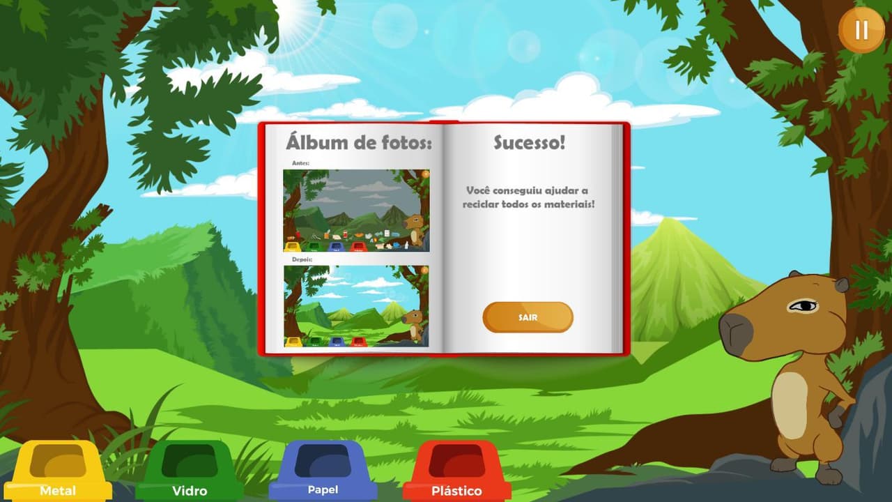 Reciclando com Lara
