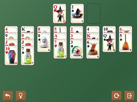 FreeCell Halloween screenshot 3