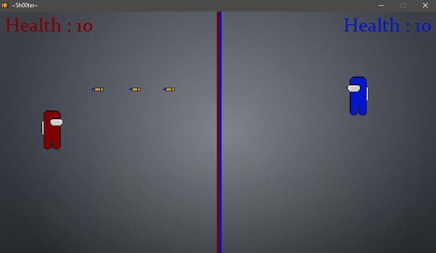 Simple 2 player shooter game