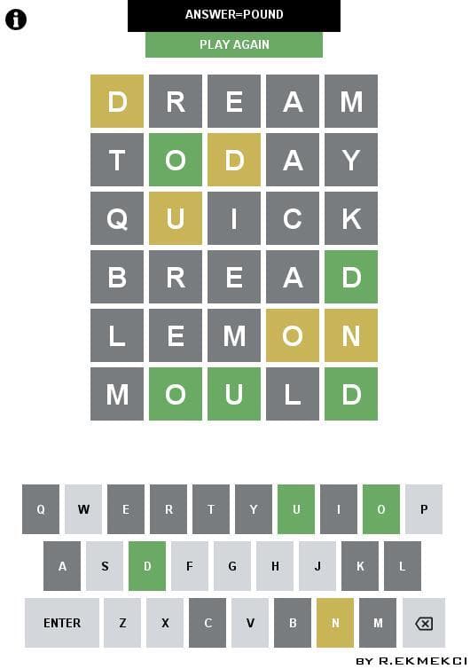 Wordle English