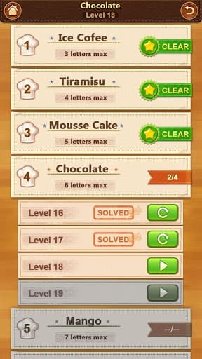 Word Cafe - A Crossword Puzzle screenshot 5