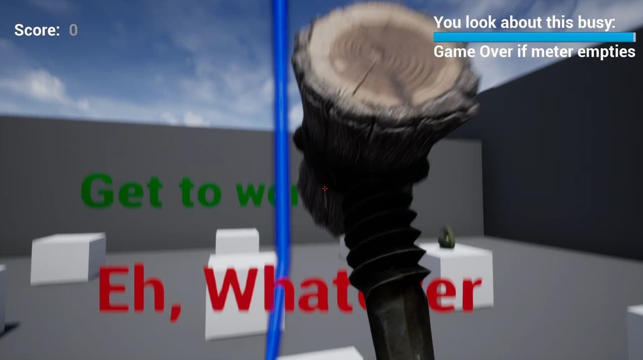 GGJ20 - Every Problem Looks Like A Nail screenshot 4