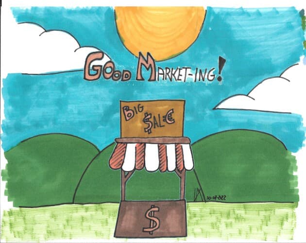 Good market-ing!
