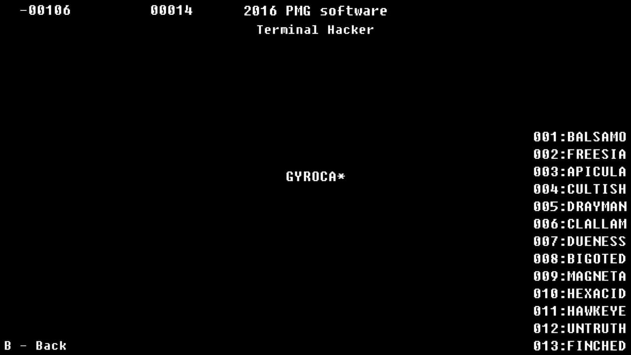 Terminal Hacker (itch)