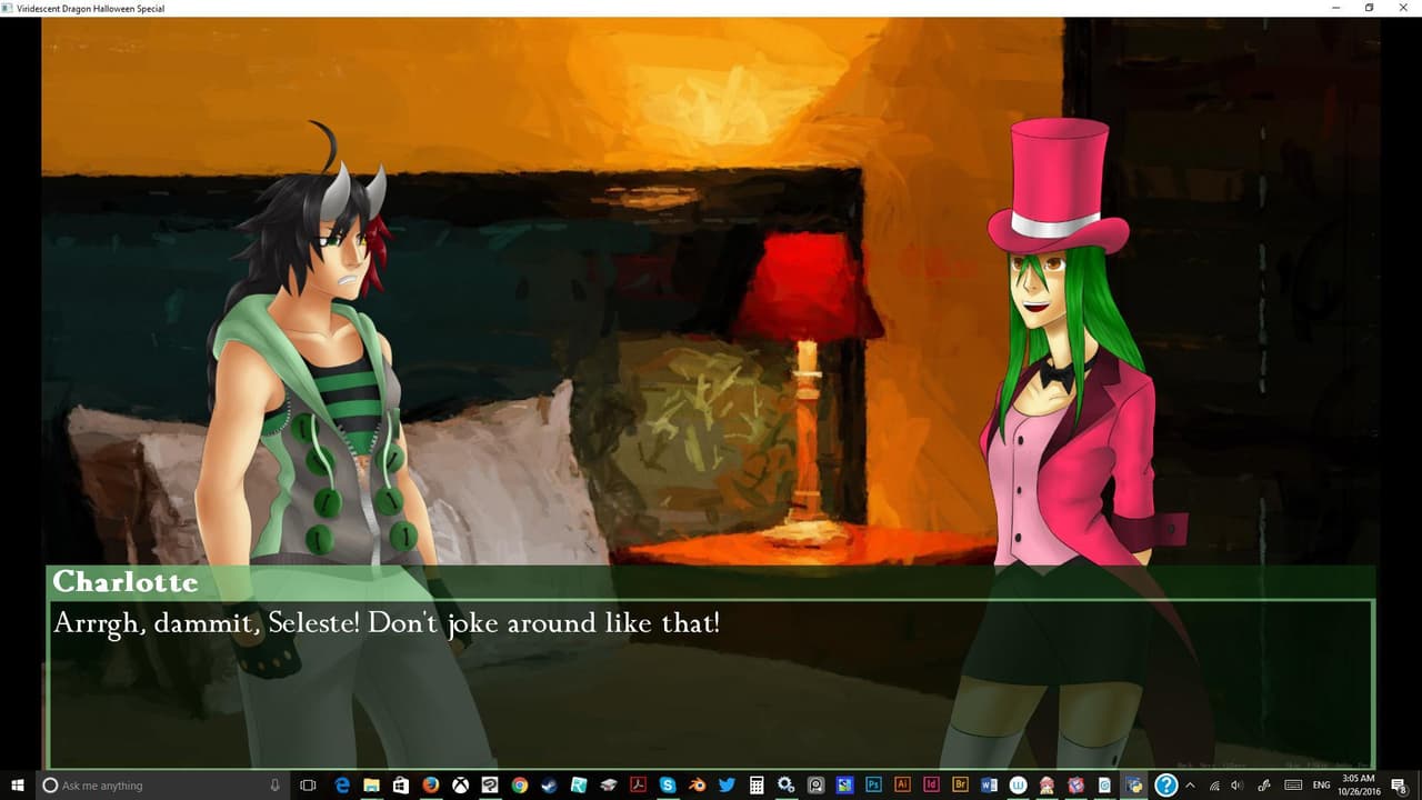 Viridescent Dragon: Halloween Special screenshot 2