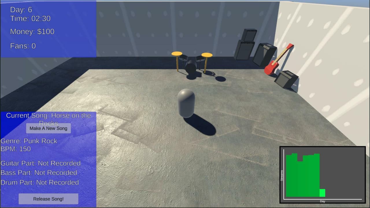 garage rock simulator screenshot 2