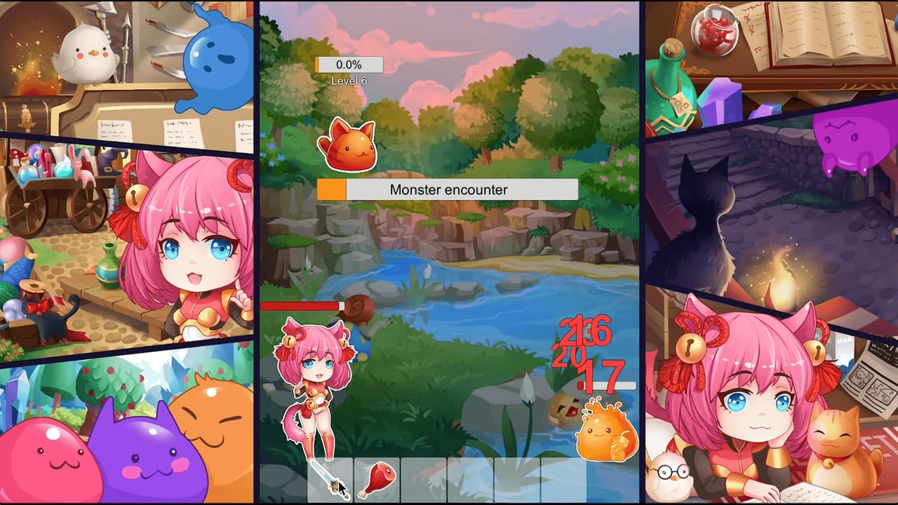 Slime Age: Parody MMORPG Clicker screenshot 4