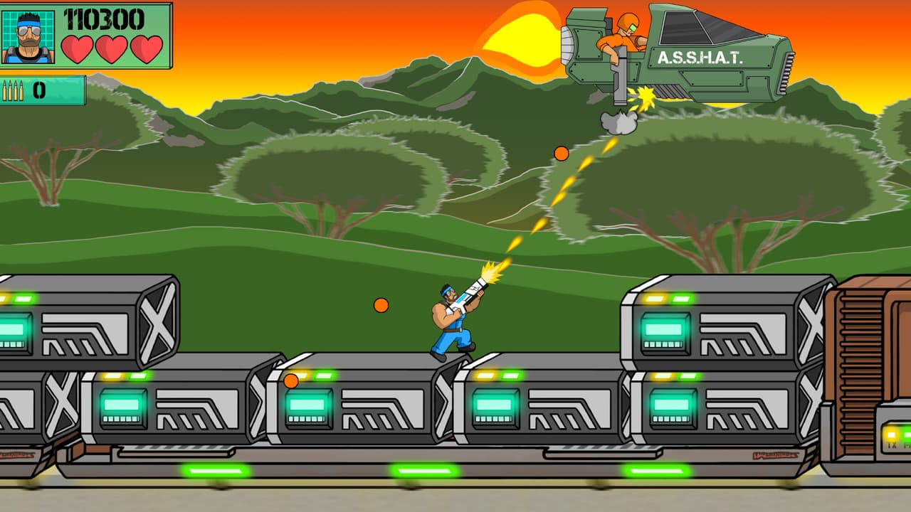 Machine Gun Train Run screenshot 3