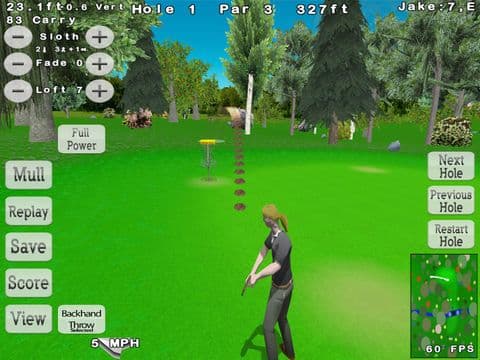 Disc Golf 3D Lite screenshot 5