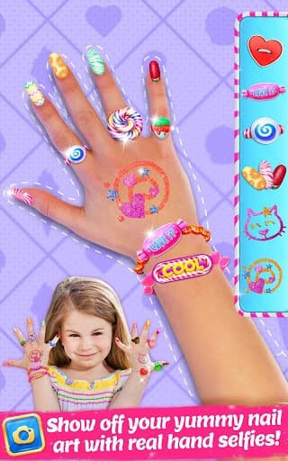 Candy Nail Art - Sweet Fashion screenshot 2