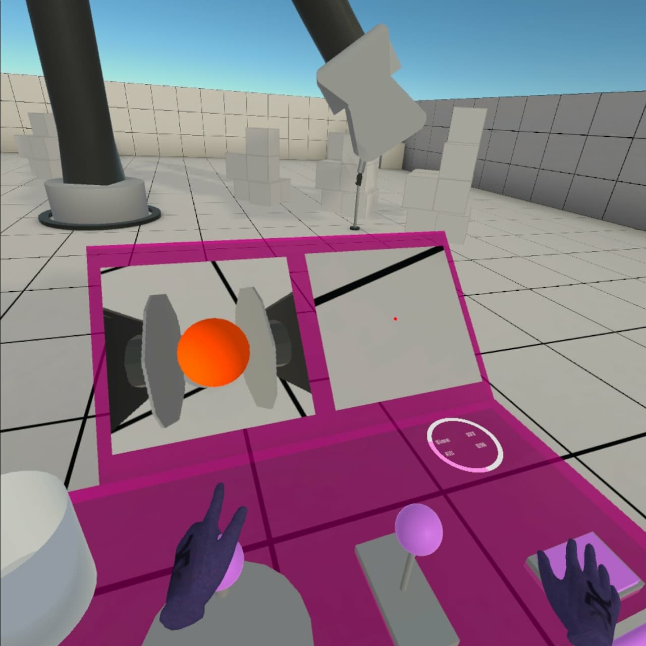 HAND-TRACKING INTERACTION DEMONSTRATOR for Oculus Quest (VR) screenshot 5