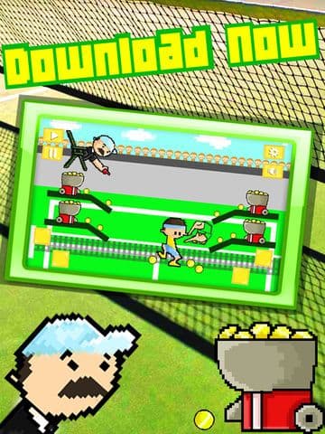 Pixel Tennis Player Madness Free Game screenshot 3
