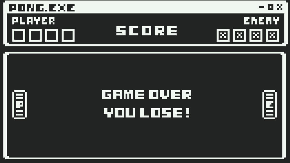 PONG.EXE (FierceFace) screenshot 3
