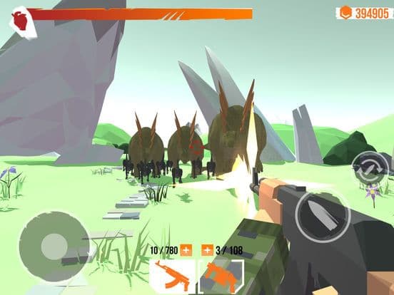 Dino Gun 3D: jurassic survival screenshot 3