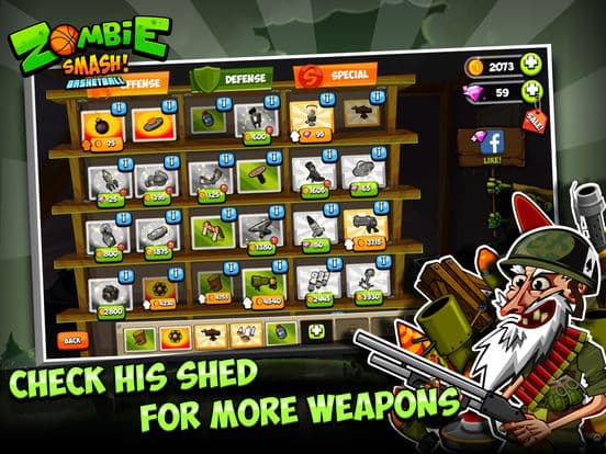 Zombie Smash Basketball - Tower Defense! screenshot 4