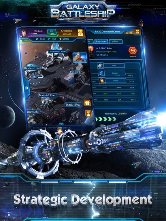 Galaxy Battleship: Conquer screenshot 5