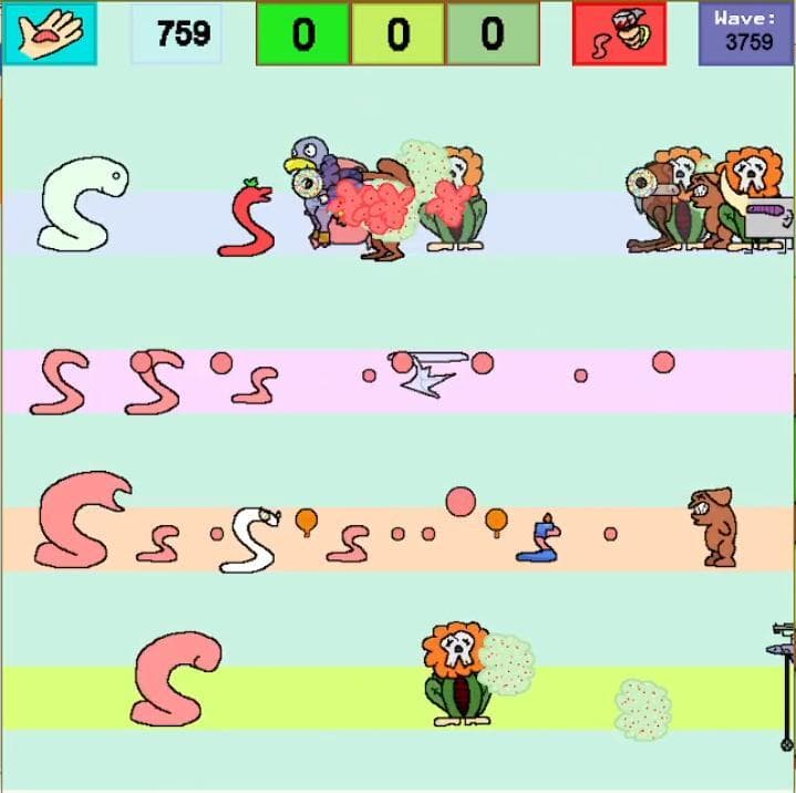 Worms Worms Worms: AMAN Edition screenshot 2