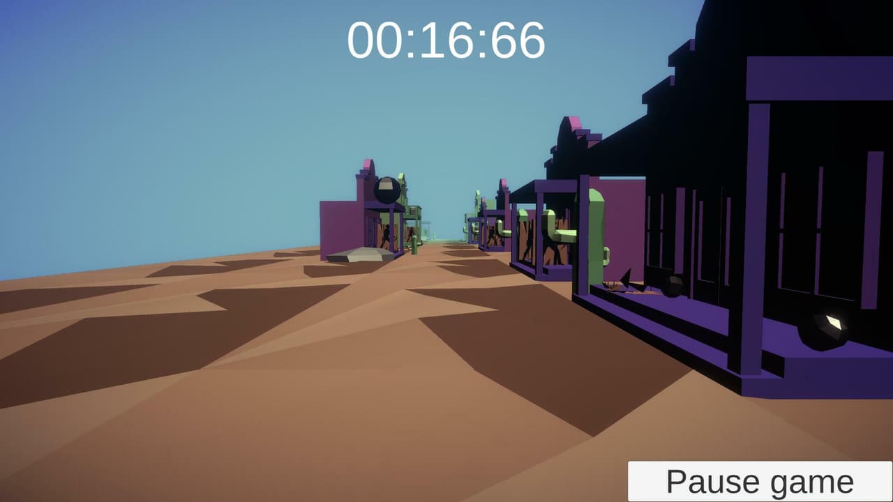 Old western endless runner. screenshot 2