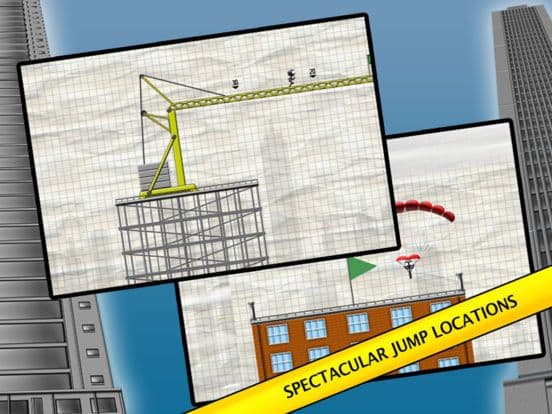 Stickman Base Jumper screenshot 3