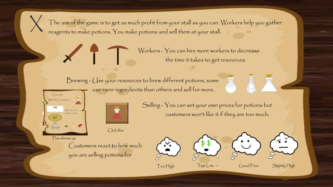 Potion Seller (Unbound Interactive) screenshot 2