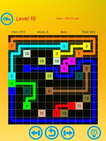 Number Link Fix Free App - bing globo Coloring Close5 Linker Puzzle Game screenshot 2
