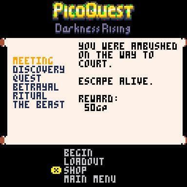 PicoQuest: Darkness Rising